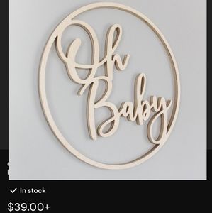 Baby shower decor Oh Baby